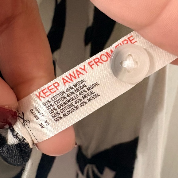 Cecilia Pettersson for Anthropologie Flannel Button-Down Pajama Top Size Small - Picture 9 of 13